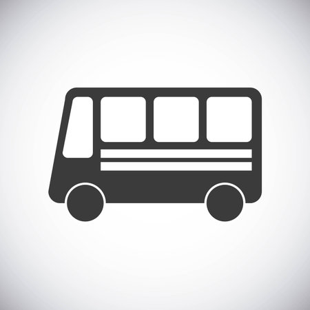 bus concept isolated design, vector illustration eps10 graphicのイラスト素材