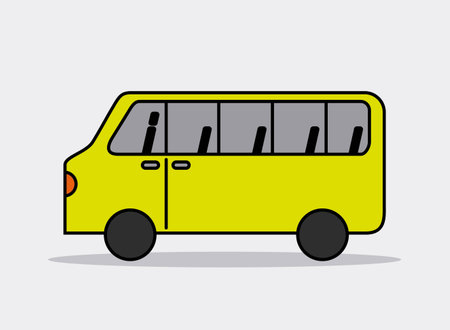 bus concept isolated design, vector illustration eps10 graphic