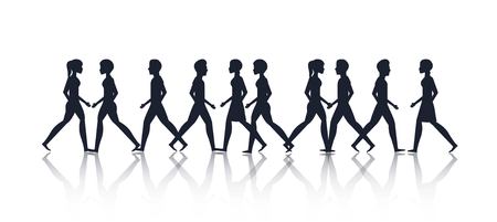 A group of people design, vector illustration eps10 graphicのイラスト素材