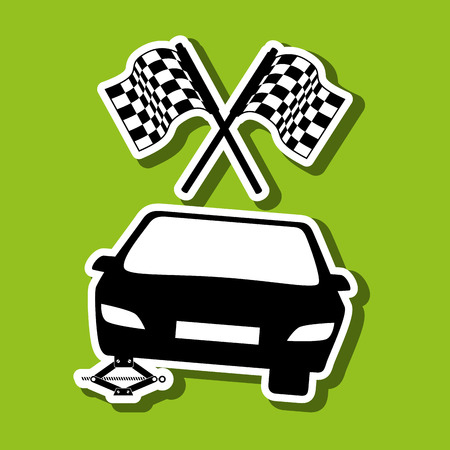 tire center design, vector illustration eps10 graphicのイラスト素材