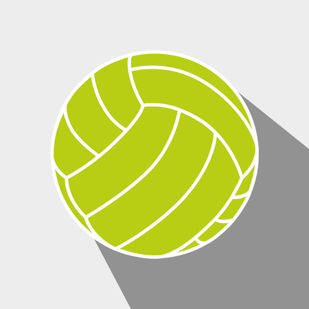 volleyball ball design, vector illustration eps10 graphicのイラスト素材