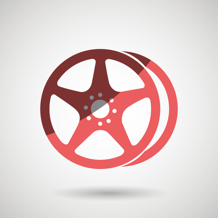 car tires design, vector illustration eps10 graphicのイラスト素材