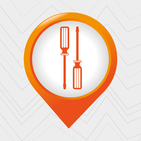 tool icon design, vector illustration eps10 graphicのイラスト素材