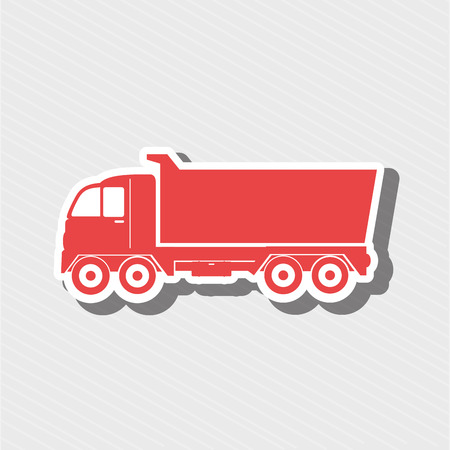 construction machinery design, vector illustration eps10 graphicのイラスト素材