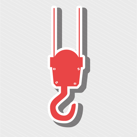 crane service design, vector illustration eps10 graphicのイラスト素材