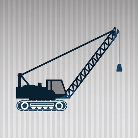 crane service design, vector illustration eps10 graphicのイラスト素材