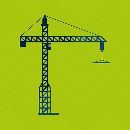 crane service design, vector illustration eps10 graphicのイラスト素材