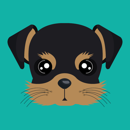 cute dog design,のイラスト素材