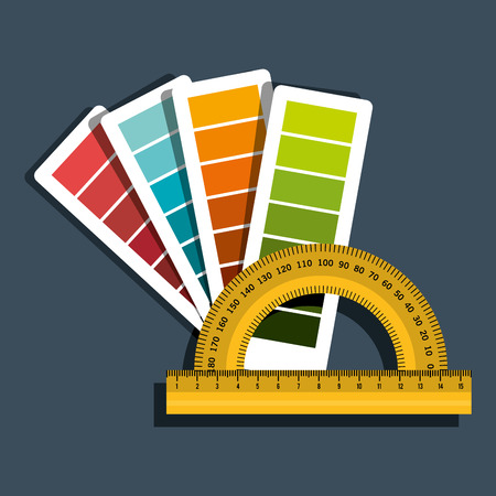 architectural work design, vector illustration eps10 graphicのイラスト素材