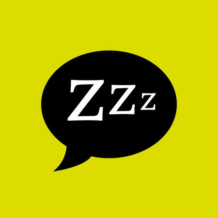 sleeping concept designのイラスト素材