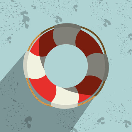 float isolated designのイラスト素材