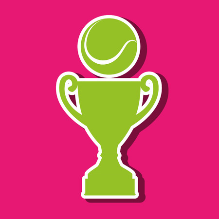 tennis sport  designのイラスト素材