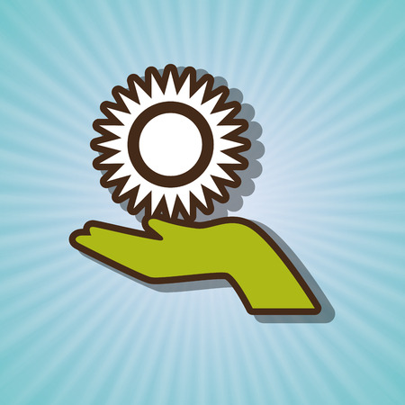 eco energy design, vector illustration eps10 graphicのイラスト素材