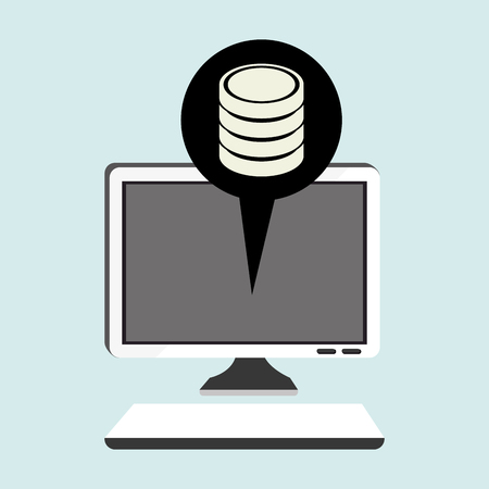 computer technology design, vector illustration eps10 graphicのイラスト素材