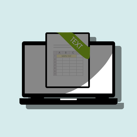 file format design, vector illustration eps10 graphicのイラスト素材