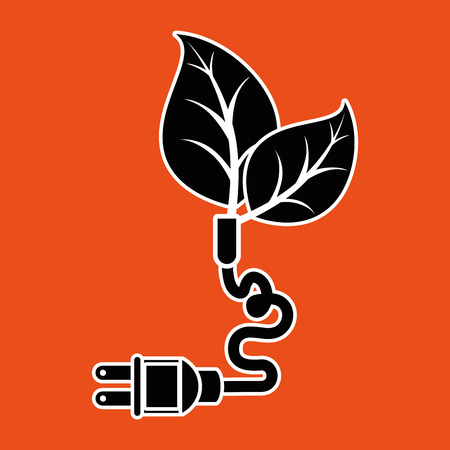 eco friendly  design, vector illustration eps10 graphicのイラスト素材