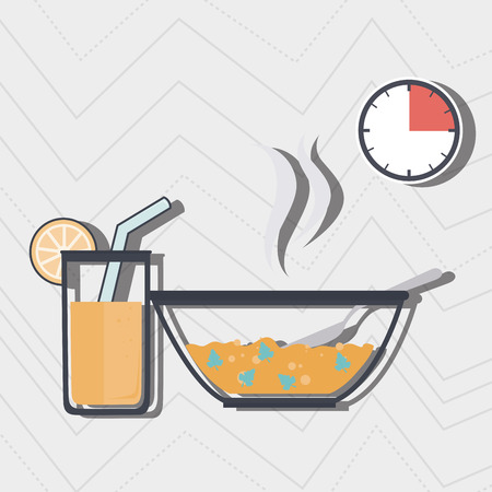 food preparation instructions design, vector illustration eps10 graphicのイラスト素材