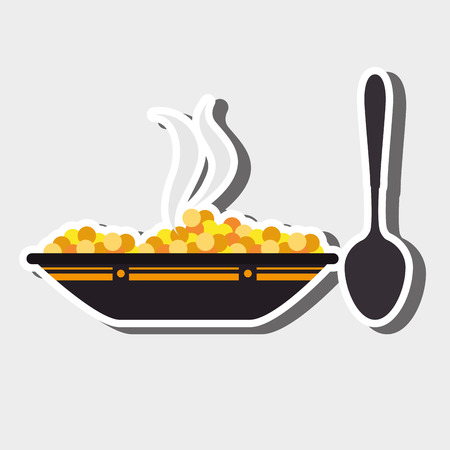 food preparation instructions design, vector illustration eps10 graphicのイラスト素材