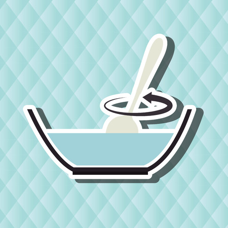 food preparation instructions design, vector illustration eps10 graphicのイラスト素材