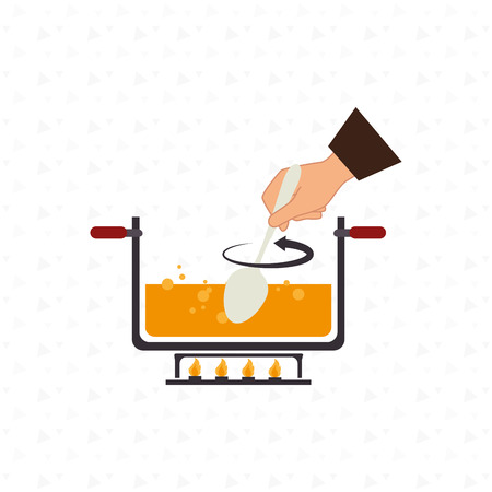 food preparation instructions design, vector illustration eps10 graphicのイラスト素材