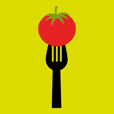 healthy food  design, vector illustrationのイラスト素材