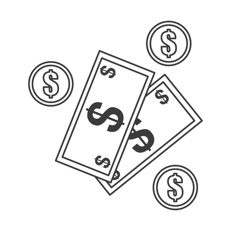 money concept  design, vector illustration eps10 graphicのイラスト素材