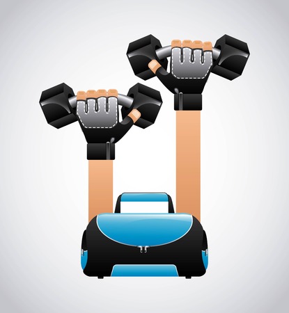 athletic training design, vector illustration eps10 graphicのイラスト素材