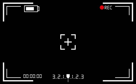 focus camera design, vector illustration eps10 graphicのイラスト素材