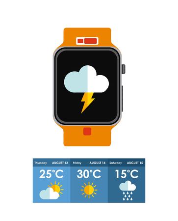 weather symbols design, vector illustration eps10 graphicのイラスト素材