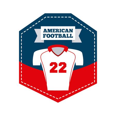 american football design, vector illustration eps10 graphicのイラスト素材