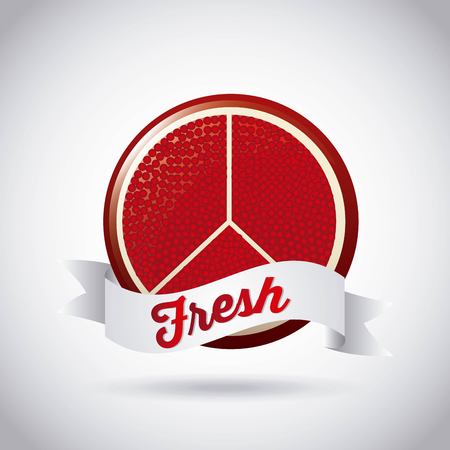fresh fruit design, vector illustration eps10 graphicのイラスト素材
