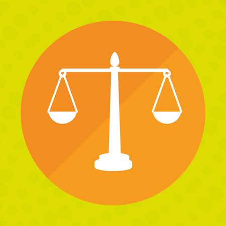 balance icon design, vector illustration eps10 graphicのイラスト素材