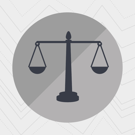 balance icon design, vector illustration  graphicのイラスト素材