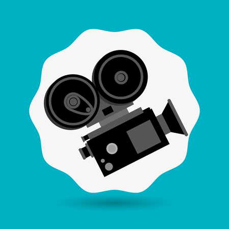 cinema icon design, vector illustration  graphicのイラスト素材