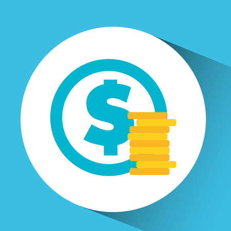 money concept design, vector illustration  graphicのイラスト素材