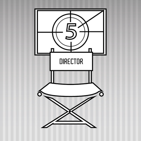 cinema icon design, vector illustration  graphicのイラスト素材