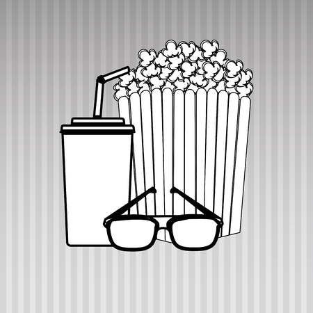 cinema icon design, vector illustration  graphicのイラスト素材