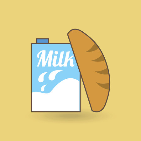 Nutritive food design, vector illustration  graphicのイラスト素材