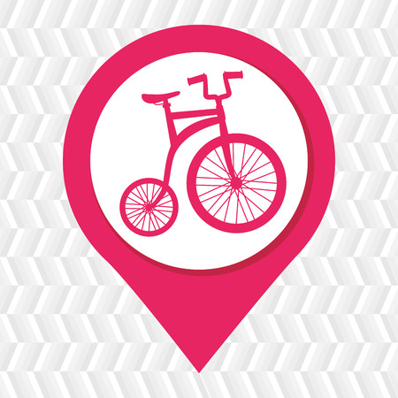 ride bike design, vector illustration  graphicのイラスト素材