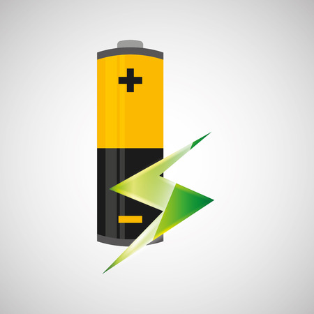 battery power design, vector illustration  graphicのイラスト素材