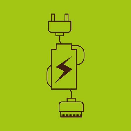 battery power design, vector illustration  graphicのイラスト素材