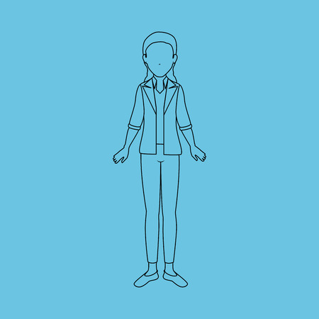 business person  design, vector illustration  graphicのイラスト素材