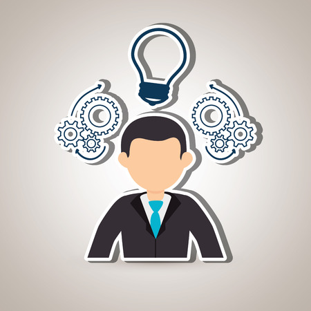 business person  design, vector illustration  graphicのイラスト素材