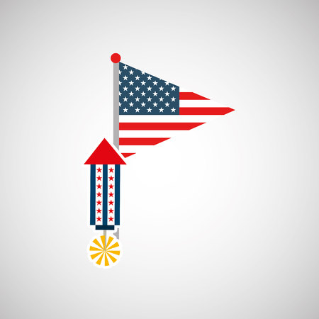 independence day celebration design, vector illustration eps10 graphicのイラスト素材