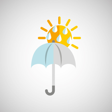 weather concept design, vector illustration eps10 graphicのイラスト素材