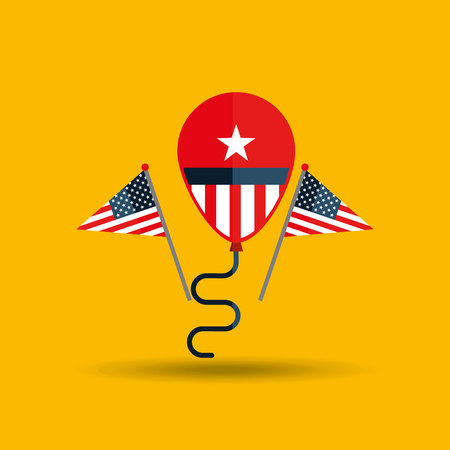independence day celebration design, vector illustration eps10 graphicのイラスト素材