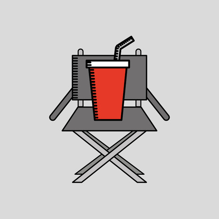 film industry design, vector illustration eps10 graphicのイラスト素材