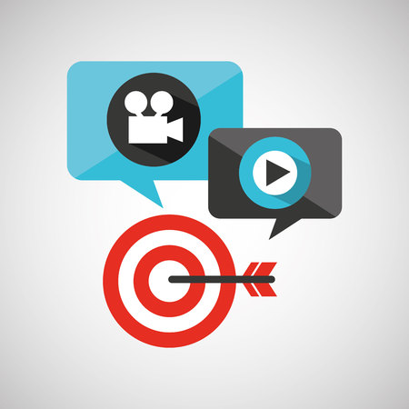 media player design, vector illustration eps10 graphicのイラスト素材