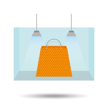 shopping bag design, vector illustration eps10 graphicのイラスト素材