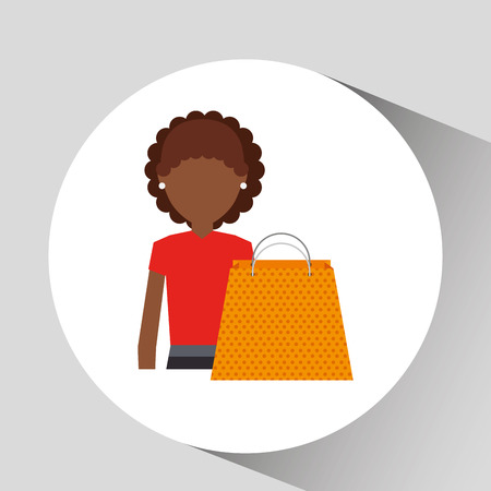 people shopping design, vector illustration eps10 graphicのイラスト素材